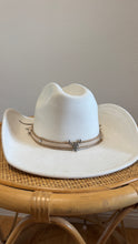 Load image into Gallery viewer, Cream Cowgirl Hat
