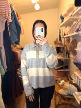 Load image into Gallery viewer, The Weekend Stripe Sweater
