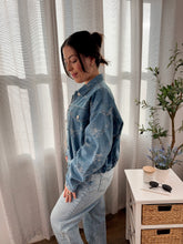 Load image into Gallery viewer, Butterfly Denim Jacket
