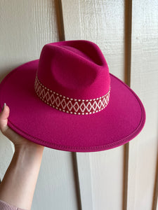 Fun Fuchsia Fedora