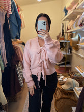 Load image into Gallery viewer, The Blush Bow Cardigan
