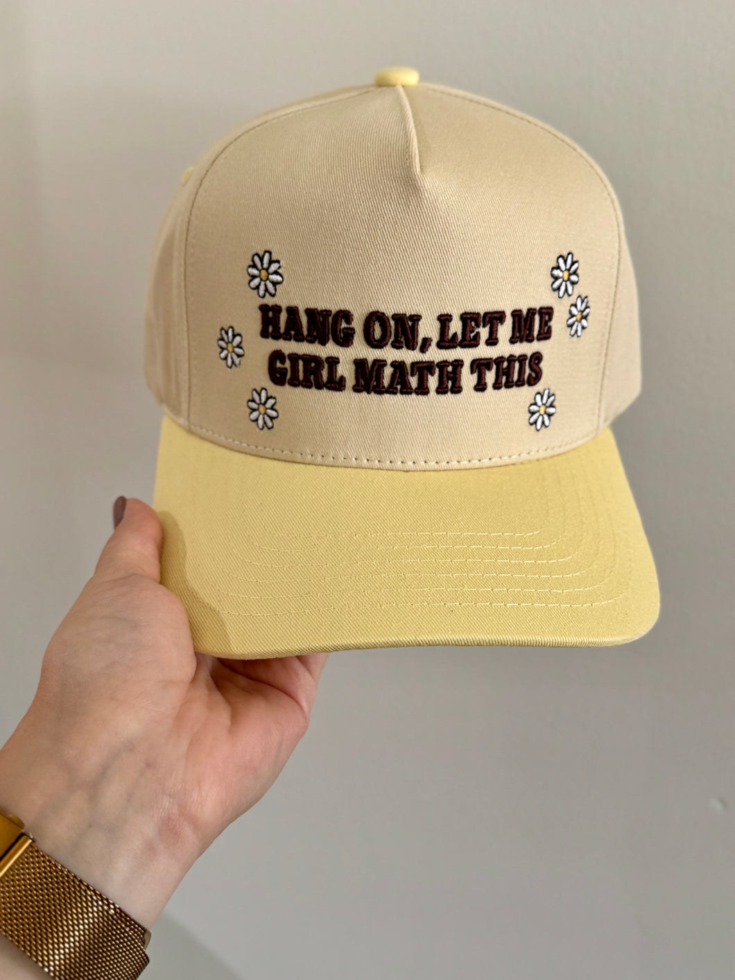 Hang On, Let Me Girl Math This Hat