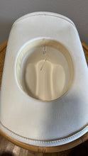 Load image into Gallery viewer, Cream Cowgirl Hat
