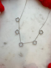 Load image into Gallery viewer, Silver Clover Necklace
