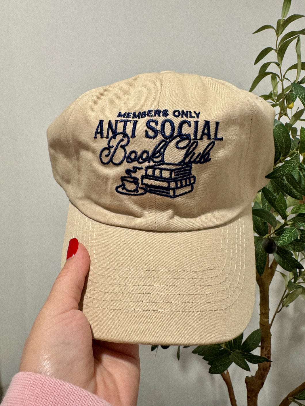 Antisocial Book Club Hat
