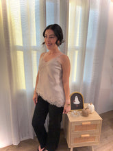 Load image into Gallery viewer, Champagne Glow Satin Top
