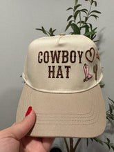 Load image into Gallery viewer, Cowboy Trucker Hat
