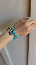 Load image into Gallery viewer, Turquoise Charm Bracelet
