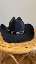Load image into Gallery viewer, Black Cowgirl Hat
