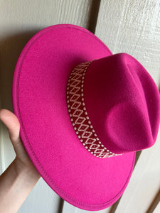 Fun Fuchsia Fedora