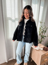 Load image into Gallery viewer, Black Corduroy Jacket
