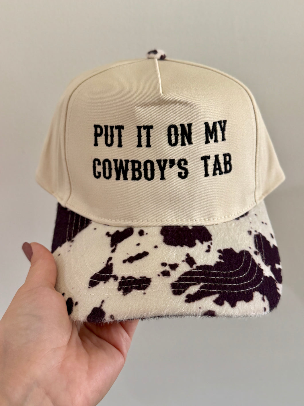 Put It on My Cowboy’s Tab Hat