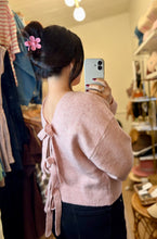 Load image into Gallery viewer, The Blush Bow Cardigan
