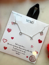 Load image into Gallery viewer, XOXO Silver Necklace
