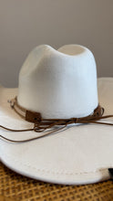 Load image into Gallery viewer, Cream Cowgirl Hat
