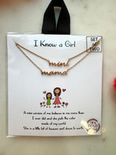 Load image into Gallery viewer, Mama &amp; Mini Necklace
