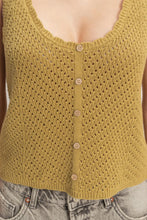 Load image into Gallery viewer, Olive Knit Tank Top
