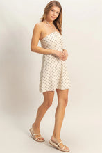 Load image into Gallery viewer, Oat Polka Dot Mini Dress
