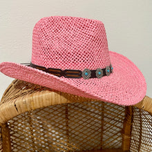 Load image into Gallery viewer, Pink Cowgirl Hat
