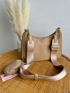 Chrissy Crossbody-Tan