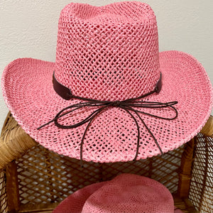 Pink Cowgirl Hat