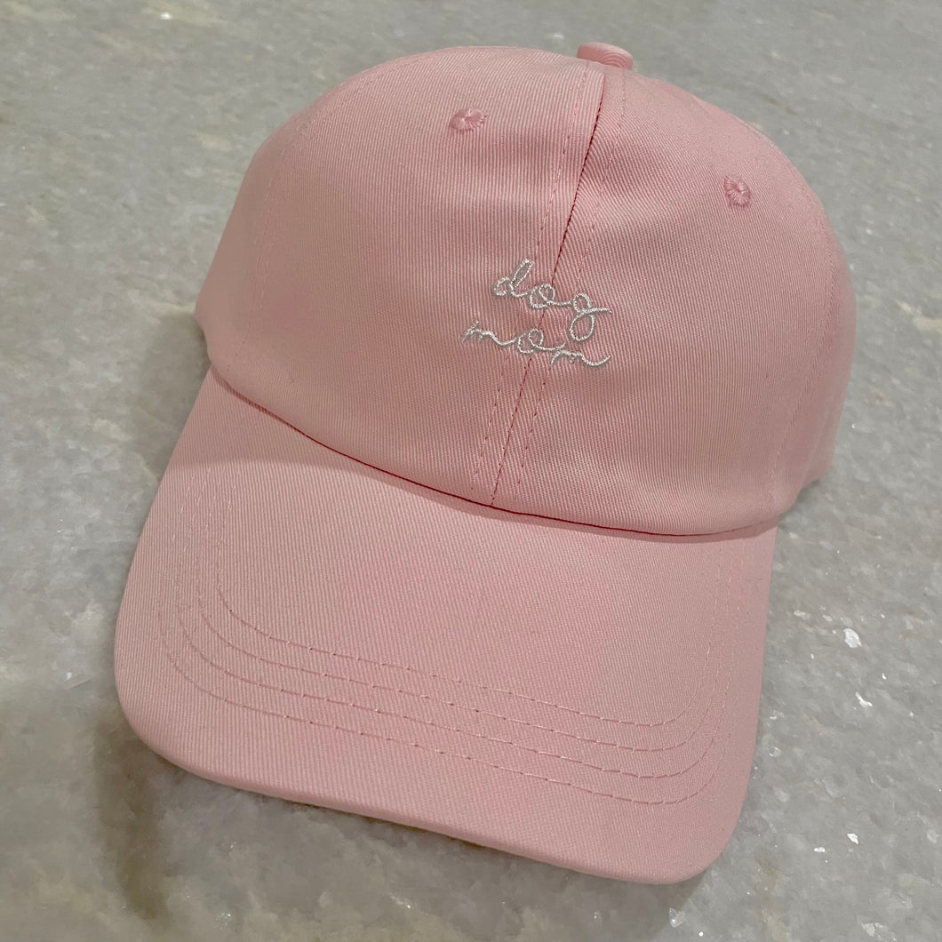 Pink Dog Mom Hat