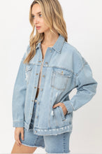 Load image into Gallery viewer, Light Blue Jean Jacket
