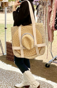 Playa Beach Bag-Beige