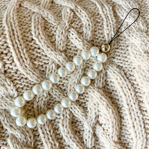 Pearl Phone Charm