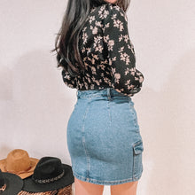 Load image into Gallery viewer, Elle Denim Skirt
