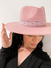 Load image into Gallery viewer, Pretty in Pink Fedora
