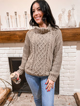 Load image into Gallery viewer, Love You a Latte Knit Sweater
