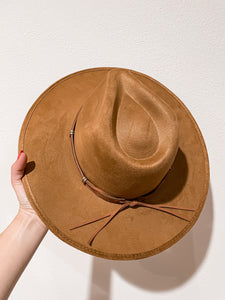 Camel Fedora Hat