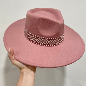 Pretty in Pink Fedora